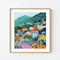 framed honolulu cityscape